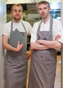 Alex McMahon, Floor Manager and Ultan Cooke, New Head Chef Aniar